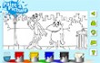 العاب تلوين النمر الوردي في المدينة